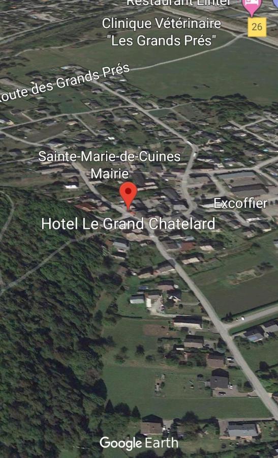 Le Grand Chatelard Hotel Bar Restaurant Sainte-Marie-de-Cuines Exterior foto
